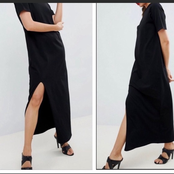 ASOS Dresses & Skirts - ⚫️ASOS black T-shirt dress